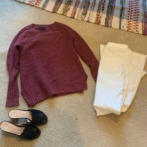 Red American Eagle sweater